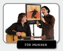 Soundplakat f&uuml;r Musiker