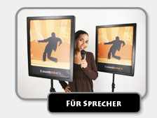Soundplakar für Sprecher